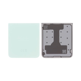 Back Glass - Samsung Galaxy Z Flip 6 (F741) Lower Rear Glass - Aqua Green (Service Pack) - GH82-35182D, wholesale price