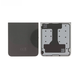 Back Glass, Rear Cover - Galaxy Z Flip 6 (F741B) Rear Glass – Carbon Black, wholesale price