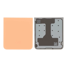 Back Glass, Rear Cover - Galaxy Z Flip 6 (F741B) Rear Glass - Peach, wholesale price