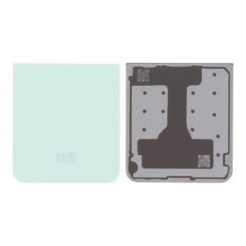 Back Glass, Rear Cover - Galaxy Z Flip 6 (F741B) Aqua Green Rear Glass, wholesale price