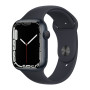 Smartwatch, Wearable - Apple Watch Series 8 Cellular 45mm Aluminum Smartwatch With Midnight Sport Black Band - Grade A (TVA sur 