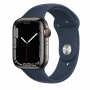 Smartwatch, Wearable - Apple Watch Series 7 Cellular 41mm Stainless Steel Gold With Blue Band - Grade A (TVA sur Marge)*, wholes
