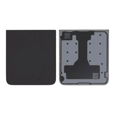 Vitre arrière, Dos - Vitre Arrière Inférieur Samsung Galaxy Z Flip7 FE (F761B) Noir (Service Pack) - GH82-37608A, prix de gros.