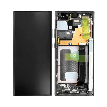 Écran, Display - Ecran Samsung Galaxy Note 20 Ultra 4G/5G (N985/N986) Noir (Service Pack) - GH82-23622A, prix de gros.
