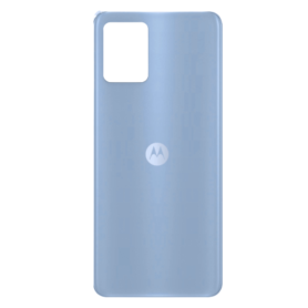 Back Glass - Motorola E13 Rear Window Without Lens Frame Blue(Original Disassembled) - Grade A, wholesale price