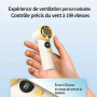 Refroidisseur, Ventilateur - Ventilateur Portable avec Plaque de Refroidissement D-power DF-89 - Jaune, prix de gros.