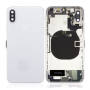 Châssis, Cadre - Châssis Complet iPhone X Blanc - Connecteur de Charge + Sans Batterie (Original Demonté) Grade AB, prix de gros