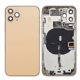 Châssis, Cadre - Châssis Complet iPhone 13 Pro Or - Sans Connecteur de Charge Sans Batterie (Origine Demonté) Grade AB, prix de 