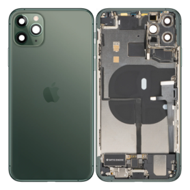 Châssis, Cadre - Chassis Complet iPhone 11 Pro Max Vert - Connecteur de Charge Sans Batterie (Origine Demonté) Grade AB, prix de