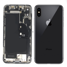 Smartphone Apple, Téléphone - Châssis Complet iPhone X Noir - Connecteur de Charge +Batterie (Original Demonté) Grade B, prix de