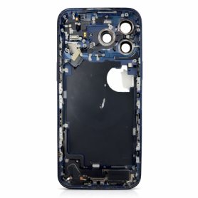 Châssis, Cadre - Châssis iPhone 17 Pro Max - Connecteur de Charge sans Vitre Arrière sans Batterie Blue E-SIM (Original Demonté)