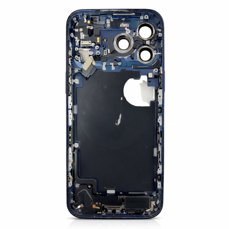 Chassis, Frame - iPhone 17 Pro Max chassis - Charging Connector without rear glass without battery Blue E-SIM (Original Disassem
