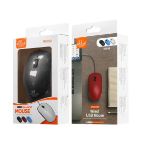 Souris, Périphérique - Souris Filaire Ellietech MU103 - Noir, prix de gros.