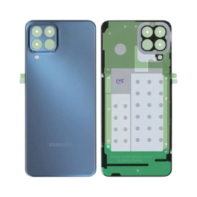 Vitre arrière, Dos - Vitre Arrière Samsung Galaxy M33 5G (M336F) Bleu (Service Pack) - GH82-28444A, prix de gros.