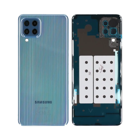 Back Glass, Rear Cover - Samsung Galaxy M32 (M325) Blue Rear Glass, wholesale price