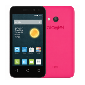 Smartphone, Téléphone - Alcatel Pixi 4 4034D 4” 3G Rose - Neuf, prix de gros.