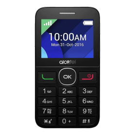 Téléphone portable, Mobile - Alcatel 2008G 2,4” Noir et Argent - Neuf, prix de gros.