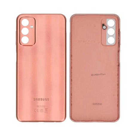 Back Glass, Rear Cover - Samsung Galaxy M13 (M135) Rear Glass – Copper Orange, wholesale price