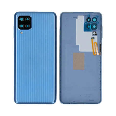 Back Glass, Rear Cover - Samsung Galaxy M12 (M127) Blue Rear Glass, wholesale price