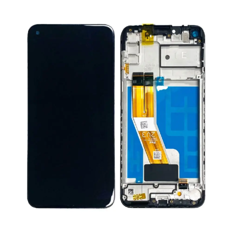 Screen, Display - Samsung Galaxy M11 (M115) Black Screen + Chassis, wholesale price