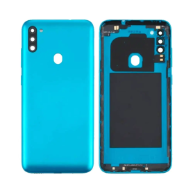 Coque, Dos, Vitre arrière - Vitre Arrière Samsung Galaxy M11 (M115) Bleu, prix de gros.
