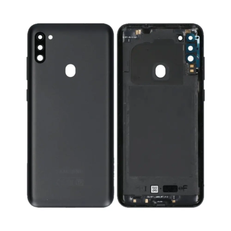 Back Glass, Rear Cover - Samsung Galaxy M11 (M115) Black Rear Glass, wholesale price