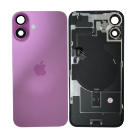 Back Glass, Rear Cover - iPhone 16 Plus Pink Back Glass with MagSafe (Original Removed) - Grade AB, wholesale price