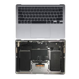 Laptop Parts - Complete Apple MacBook Air 13″ Silver A3240 Chassis – Chassis + Battery + AZERTY Keyboard – Grade AB, wholesale p