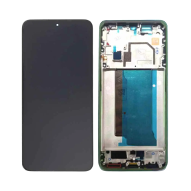 Écran, Display - Ecran Xiaomi 13T / 13T Pro Vert + Châssis (Original Démonté), prix de gros.