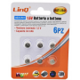 Button Batteries AG3 LR41 1.5V 3.4mAh x 6pcs LinQ BAT-LR41