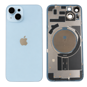 Vitre arrière, Dos - Vitre Arrière iPhone 14 Bleu (Origine Demonté) - Grade A, prix de gros.
