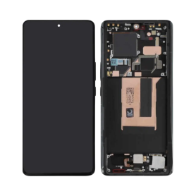 Écran, Display - Ecran Xiaomi 13 Ultra Noir + Châssis (Service Pack) - 56000600M100, prix de gros.