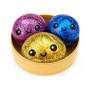 Jouets, Gadgets, Accessoires - Trio Mini Squishy Bun Perles d'Eau Glitter Multicolore Boîte Mystère XPDZ553 - Lot de 12 Pièces A