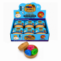 Jouets, Gadgets - Trio Mini Squishy Bun Cristal Multicolore Boîte Mystère GJ553 - Lot de 12 Pièces Assortis, prix de gros.