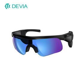 Lunettes de Sport, Lunettes de Soleil - Lunettes de Cyclisme Bluetooth Ultra 2 - Noir, prix de gros.