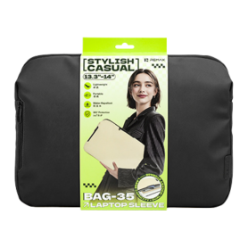 Étui, Pochette - Housse de Protection pour Ordinateur Portable 13,3–14" REMAX BAG-35 - Noir, prix de gros.