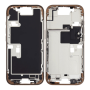 iPhone Frame, Housing - iPhone 16 Pro Chassis – Charging Port – No Back Glass – No Battery – Desert Titanium – US eSIM (Original