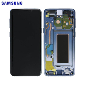 Écran, Display - Ecran Galaxy S9 (G960) Bleu Glacier (Service Pack) - GH97-21696G, prix de gros