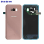 Vitre arrière, Dos - Vitre arrière Galaxy S8 Plus (G955) Rose Gold (Service Pack) - GH82-14015E, prix de gros