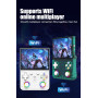 Gaming Console, Handheld Device - R36 Ultra X 4.5-Inch Portable Video Game Console with Dual Joysticks - White, wholesale price