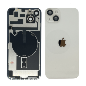 Vitre arrière, Dos - Vitre Arrière iPhone 14 Blanc (Origine Demonté) - Grade A, prix de gros.