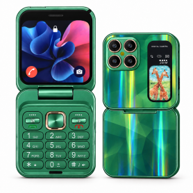 Mini Telephone Portable i18 Pro Vert | Etech-Parts