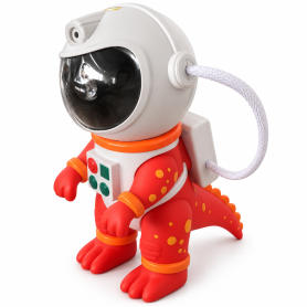 Projecteur LED, Veilleuse - Lampe Projecteur Ciel Étoilé Dinosaure Astronaute QS-01 - USB-C - Rouge, prix de gros.