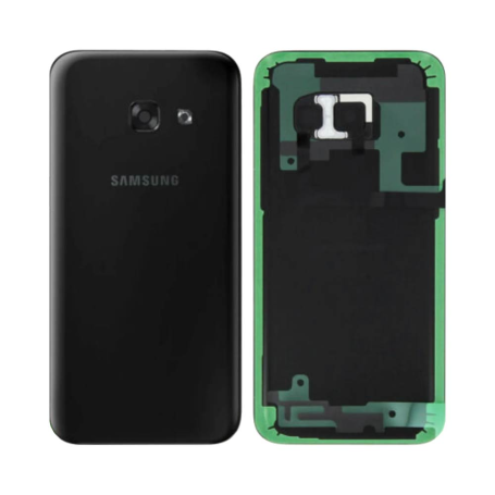 Vitre arrière, Dos - Vitre Arrière Galaxy A3 2017 (A320) Noir, prix de gros