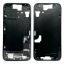Chassis, Frame - iPhone 15 Plus Chassis Charging Connector without Rear Glass without Battery Black (Original Disassembled) - Gr