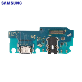 Connecteur de charge, Port de charge - Connecteur de Charge Galaxy A12 Nacho (A127) (Service Pack) GH96-14636A, prix de gros