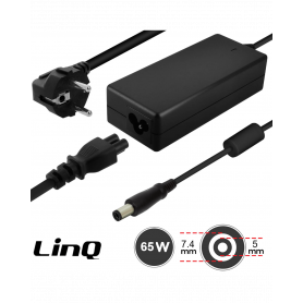 Adaptateur, Alimentation - Chargeur Secteur PC DELL 65W / 19.5V 4.62A Embout 7.4*5mm LinQ DL90W, prix de gros.