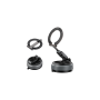 Support de Téléphone Magnétique Pliable pour Voiture avec Anneau Amovible REMAX RM-C67 - Gris