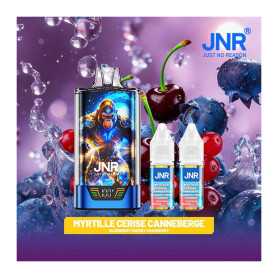 Vapoteuse E-Liquide Rechargeable - JNR GorillaX - 43K - Myrtille Cerise Canneberge | prix professionnel