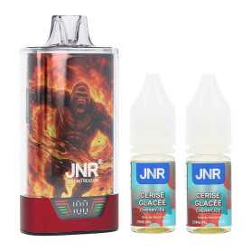 Vapoteuse E-Liquide Rechargeable - JNR GorillaX - 43K - Cerise Glacée | prix professionnel
